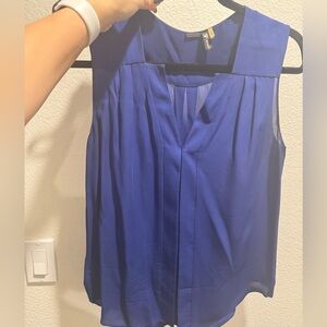 ELIE TAHARI BLUE BLOUSE